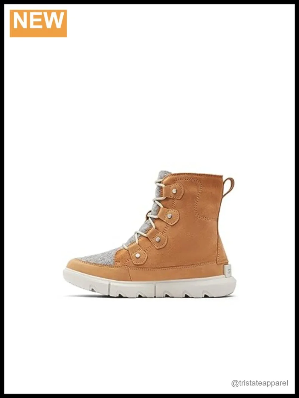 Women's Waterproof Winter Snow Boots with Suede & Felt - Insulated, Lace-Up